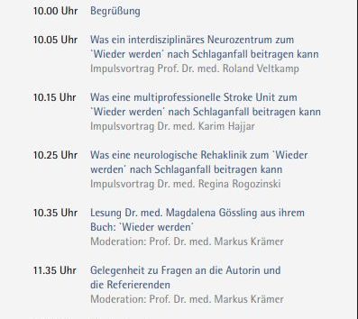 "Wieder werden": Wie man sich nach einem Schlaganfall im neuen Alltag zurechtfindet